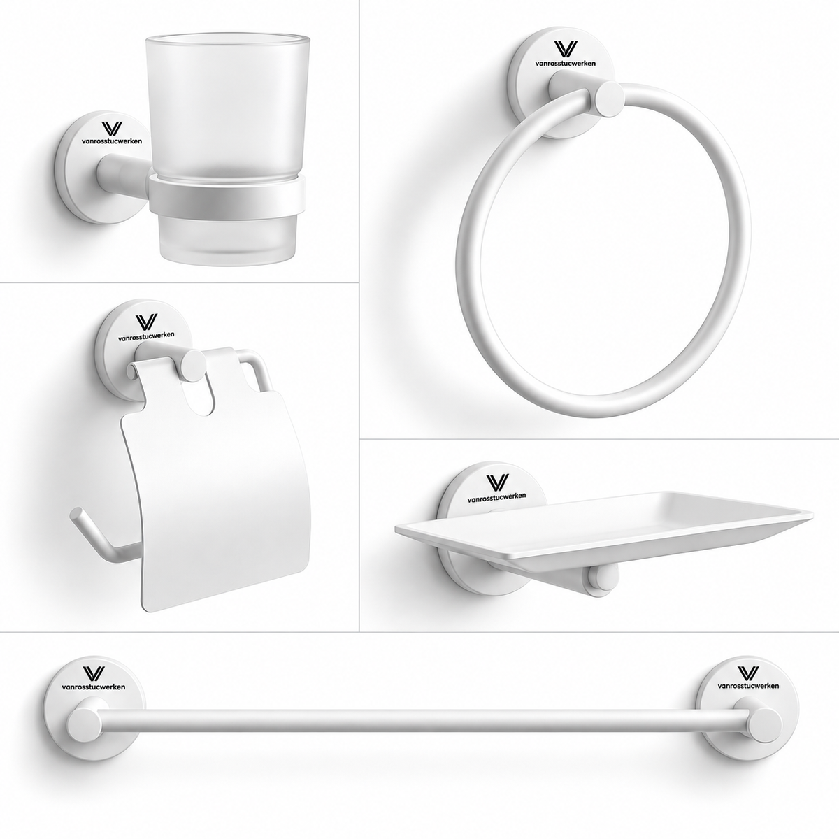 vanrosstucwerken Bathroom Accessories Set