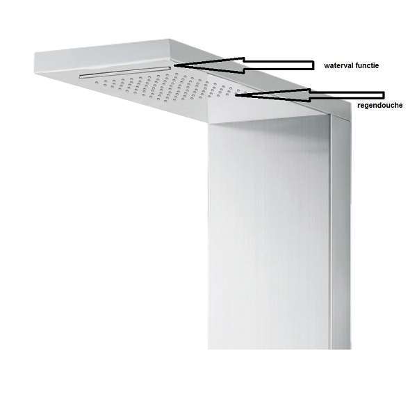 vanrosstucwerken Wall-Mounted Handheld Shower Head