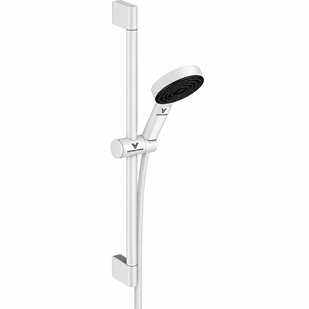 vanrosstucwerken Handheld Shower Rail Set